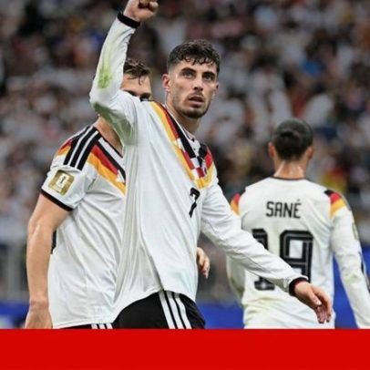 Alemanha estreia com vitória expressiva no Mundial