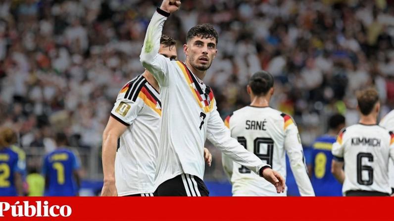 Alemanha estreia com vitória expressiva no Mundial