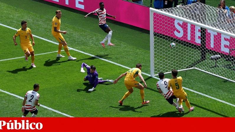 Cameron Burgess fez um autogolo no EUA-Austrália