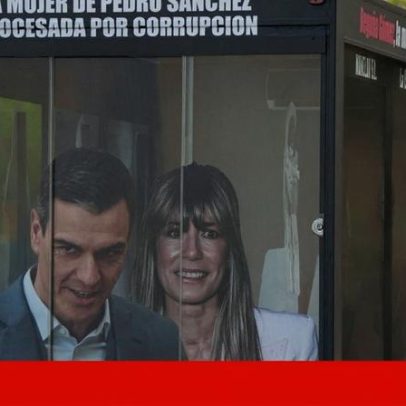 Esposa de Pedro Sánchez vai a julgamento e fica sem passaporte