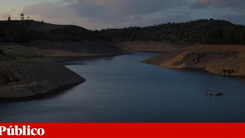 Homem desapareceu na barragem do Pego do Altar (imagem de arquivo)