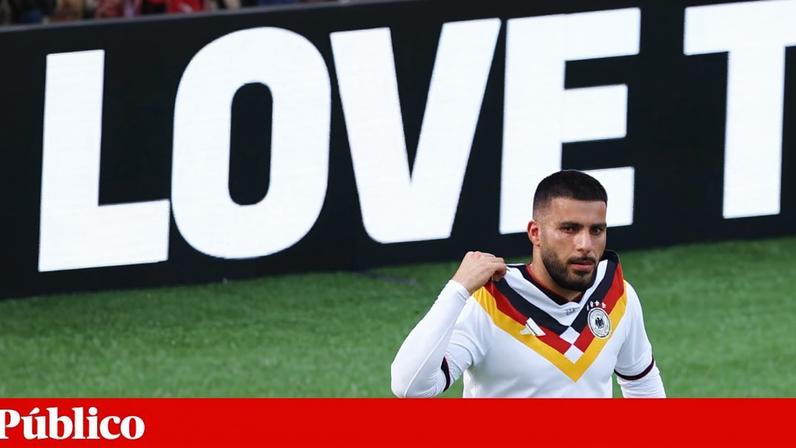 Denis Undav marcou os dois golos do triunfo germânico
