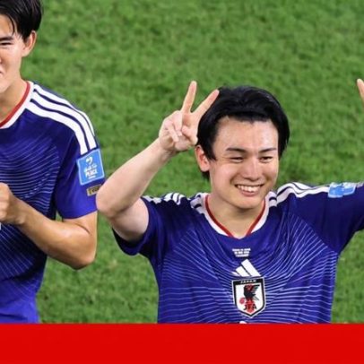 Japão goleia Tunísia no jogo 1000 dos Mundiais
