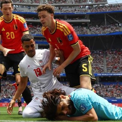 Bélgica e Irão empatam 0-0 no Grupo G