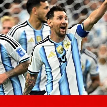 Argentina avança no Mundial com golos históricos de Messi