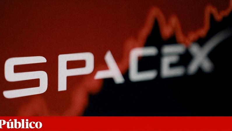 Empresa de exploração espacial e inteligência artifical SpaceX perdeu quase 30% do seu valor inicial em bolsa em apenas três dias