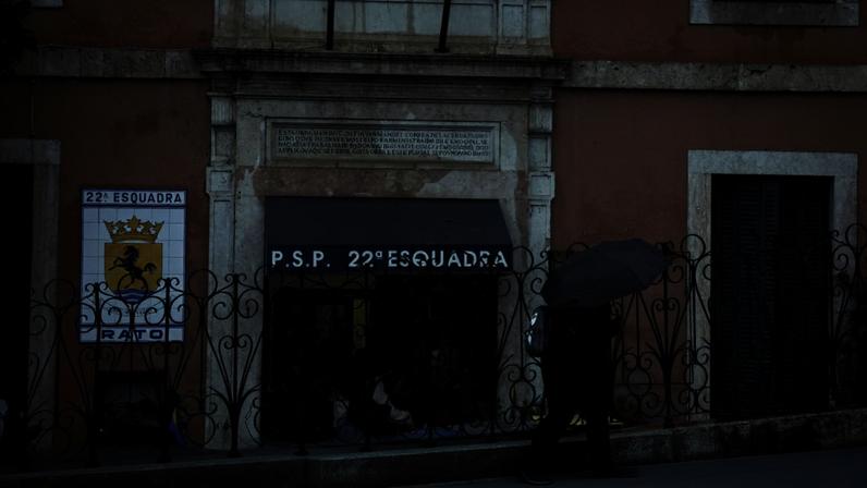 22ª Esquadra da PSP, no Largo do Rato, em Lisboa, onde vários agentes estão acusados de terem violado e torturado várias pessoas