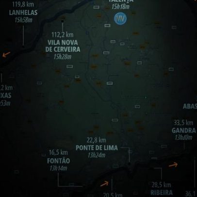 Infografia mostra etapas, percursos e equipas do Grande Prémio JN