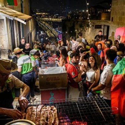 São João invade as ruas, apesar de casas grandes