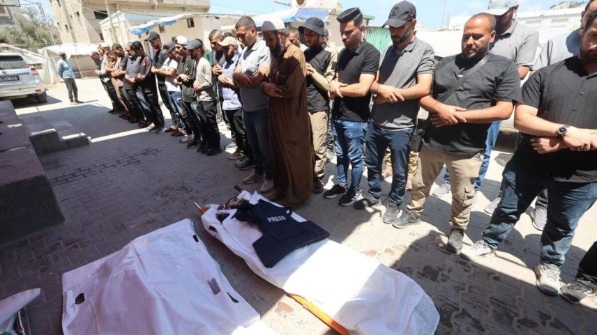 Al-Jazeera vê assassinato deliberado na morte de jornalista em Gaza