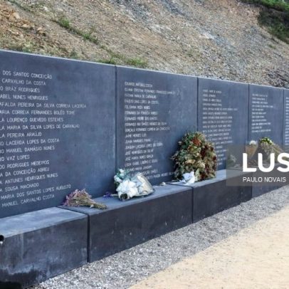 Memorial às Vítimas dos Incêndios de Pedrógão Grande sofreu danos com mau tempo