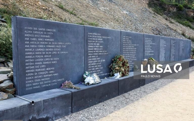 Memorial às Vítimas dos Incêndios de Pedrógão Grande sofreu danos com mau tempo