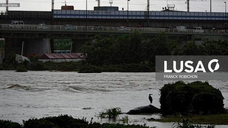 Tufão Jangmi deixa nove feridos e 47 mil casas sem energia no Japão