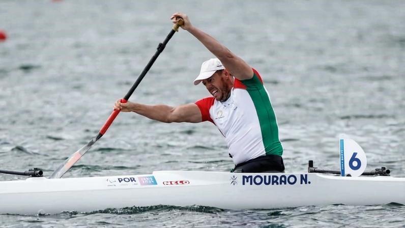 Norberto Mourão tricampeão da Europa em VL2 200 metros em canoagem adaptada