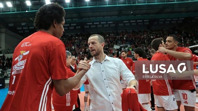 Benfica assume final de ciclo de oito anos com treinador de voleibol Marcel Matz