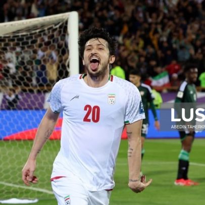 Sardar Azmoun fica fora da convocatória do Irão para o Mundial 2026