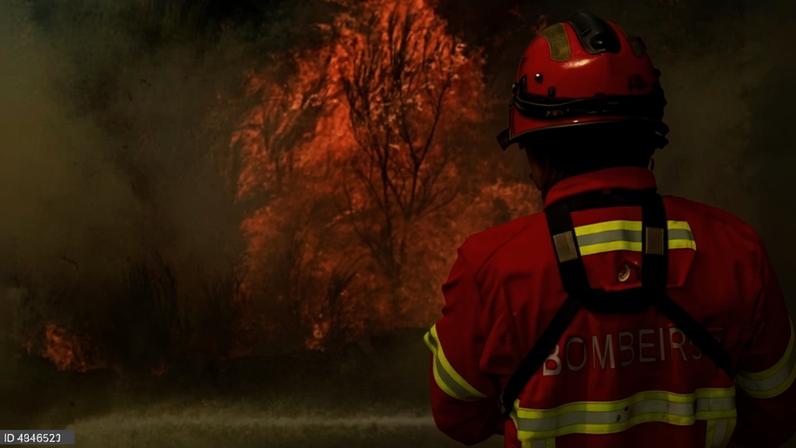 EN2 cortada em Aljustrel devido a incêndio