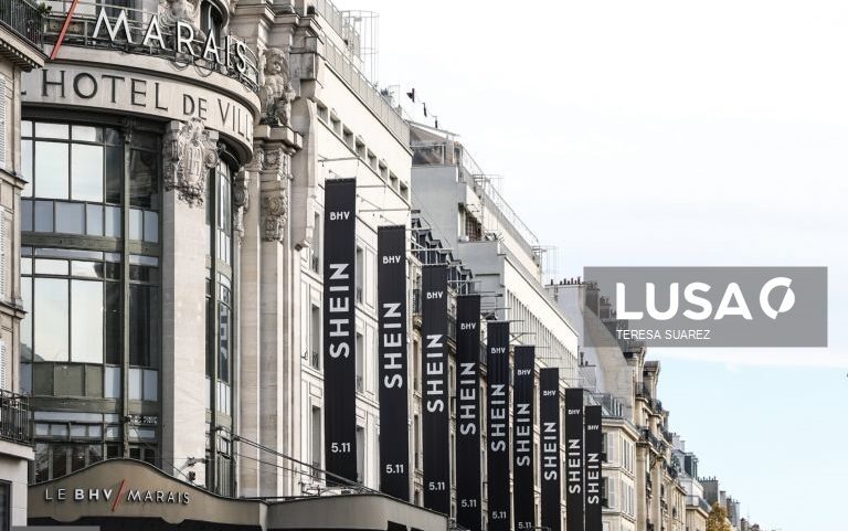 Primeira loja física permanente da Shein em Paris vai fechar portas