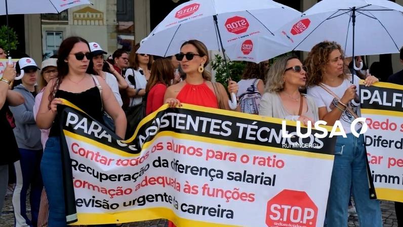 Greve de profissionais das escolas de Setúbal por melhores condições de trabalho