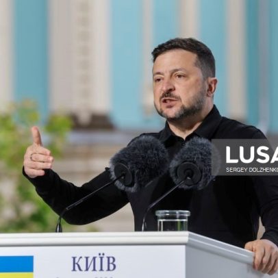 Zelensky pede à Europa ter voz nas negociações de paz