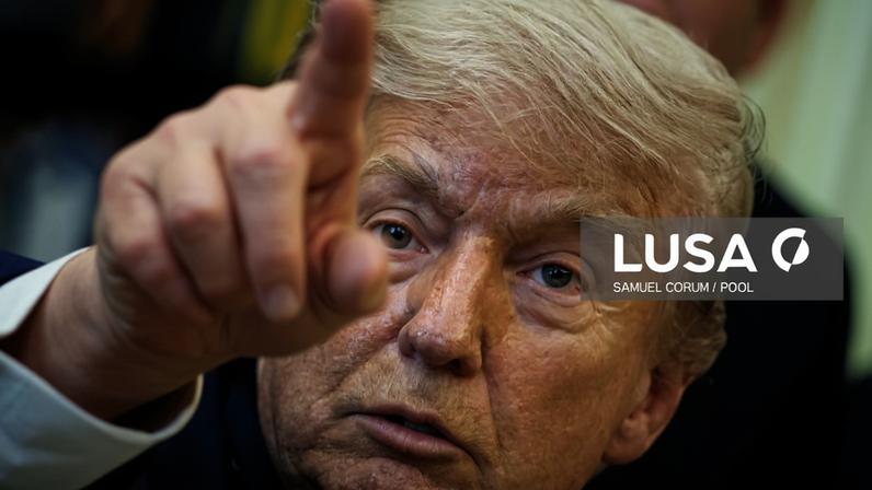Trump pede fim imediato de disparos entre Israel e Irão