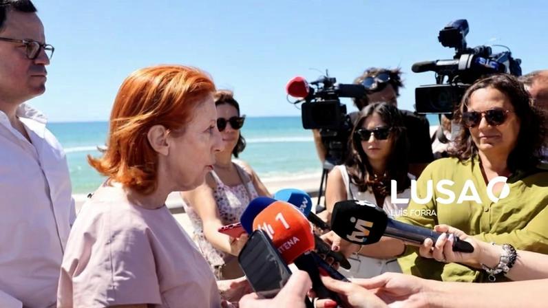 Ministra diz que areal é livre, salvo concessões e faixas de segurança