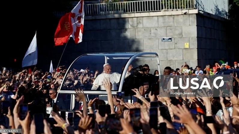 Meio milhão de pessoas em celebração com o Papa no centro de Madrid