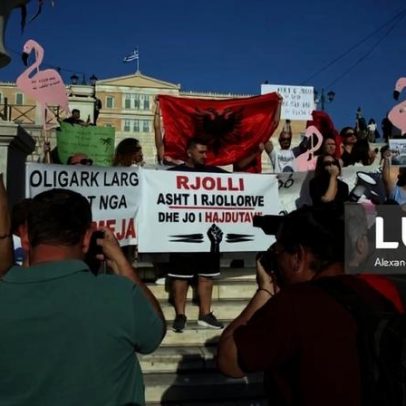 Milhares protestam na Albânia contra resort ligado à família Trump em reserva