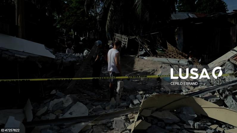 Sismo no sul das Filipinas faz 46 mortos
