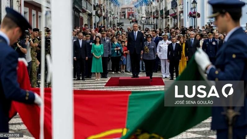 Presidente encerra comemorações do 10 de Junho nos Açores com grande alegria