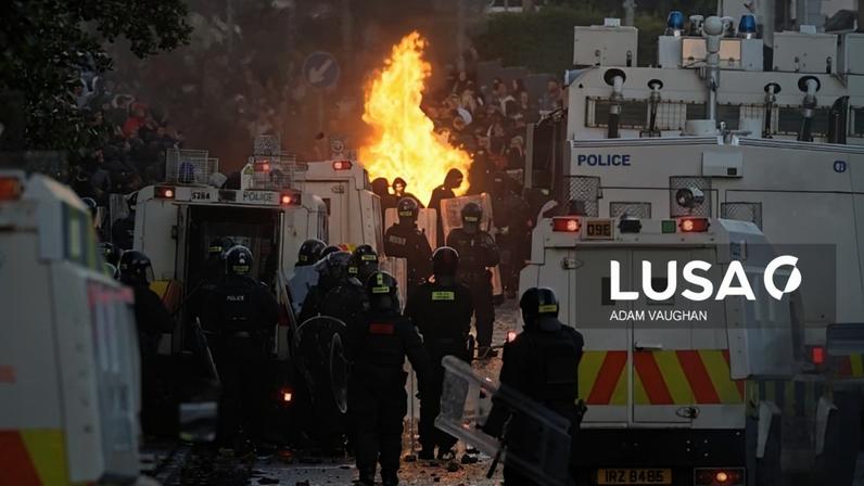 Segunda noite de protestos na Irlanda do Norte após esfaqueamento em Belfast