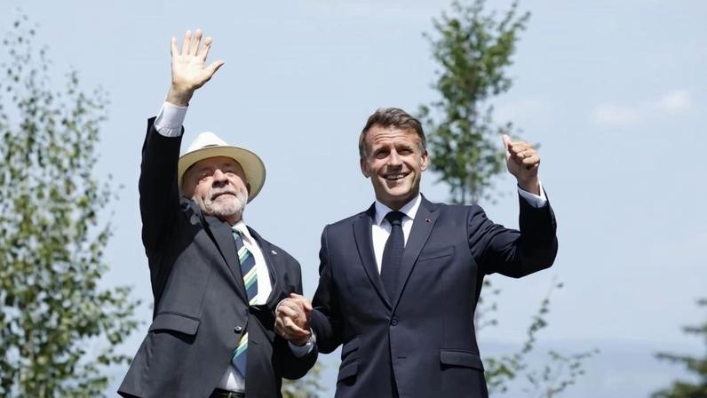 Lula defende no G7 combate ao narcotráfico com soberania dos países