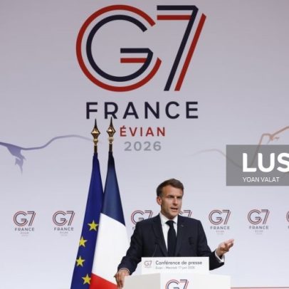 G7 volta a pressionar a Rússia, diz Macron