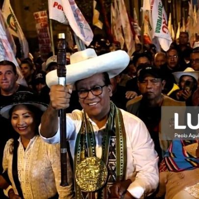 Esquerda peruana desfila em Lima por transparência nas presidenciais