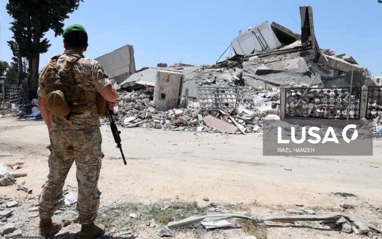 ONU regista primeiro dia sem bombardeamentos no sul do Líbano