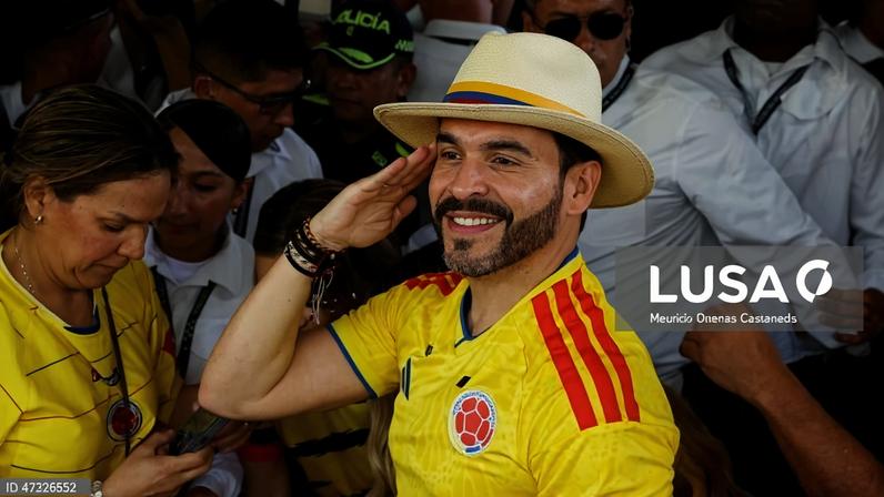 Candidato de extrema-direita proclama vitória nas presidenciais da Colômbia