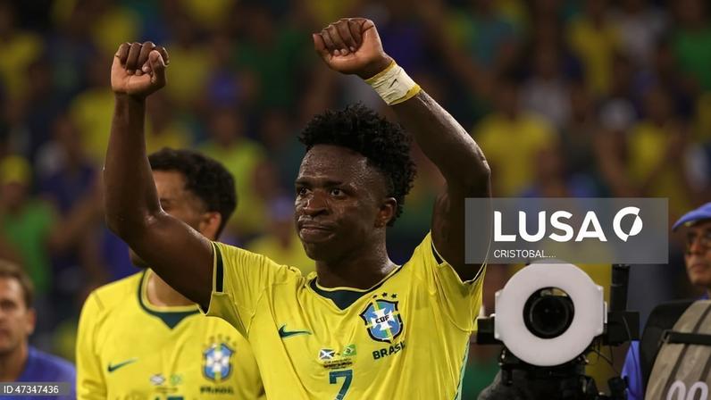 Brasil em calma com Vinícius em destaque e Neymar de regresso