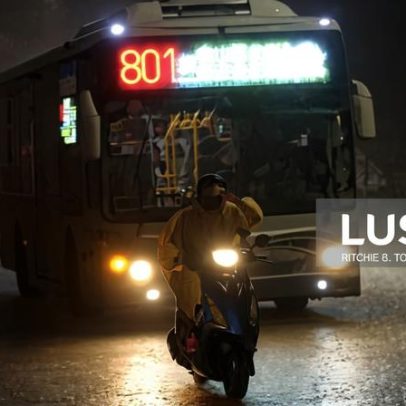 Chuvas torrenciais provocam inundações em Taiwan e deixam dois mortos