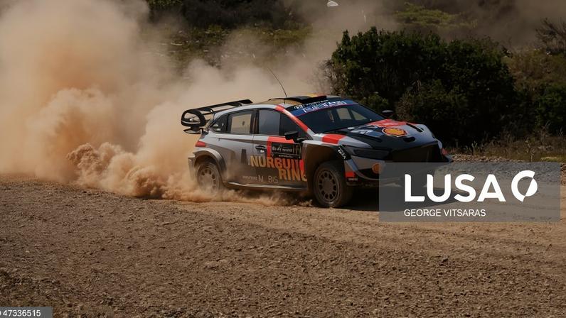Neuville mantém liderança do Rali da Acrópole, Ogier aproxima-se