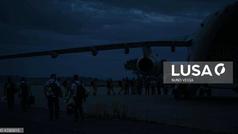 Missão portuguesa parte de Beja para a Venezuela em aviões da Força Aérea