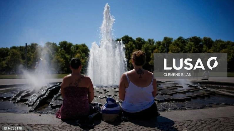 Mais de 190 milhões de europeus com temperaturas acima de 35°C hoje
