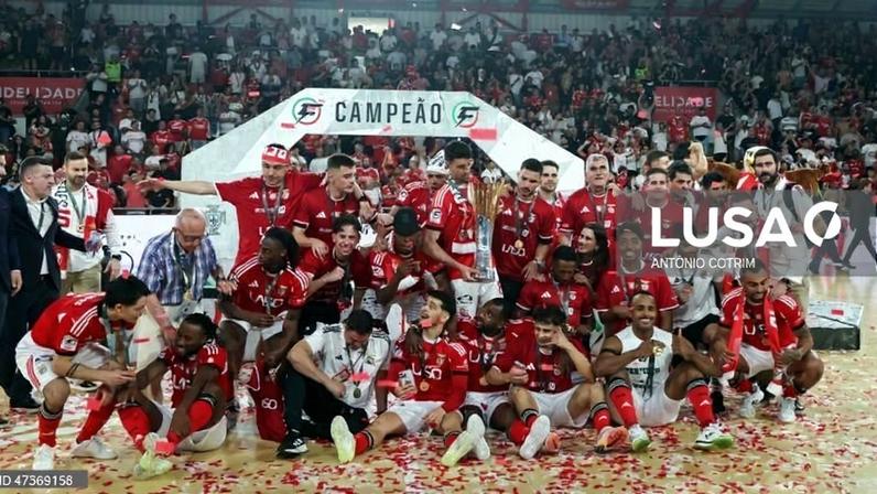 Benfica vence Sporting e sagra-se bicampeão nacional de futsal