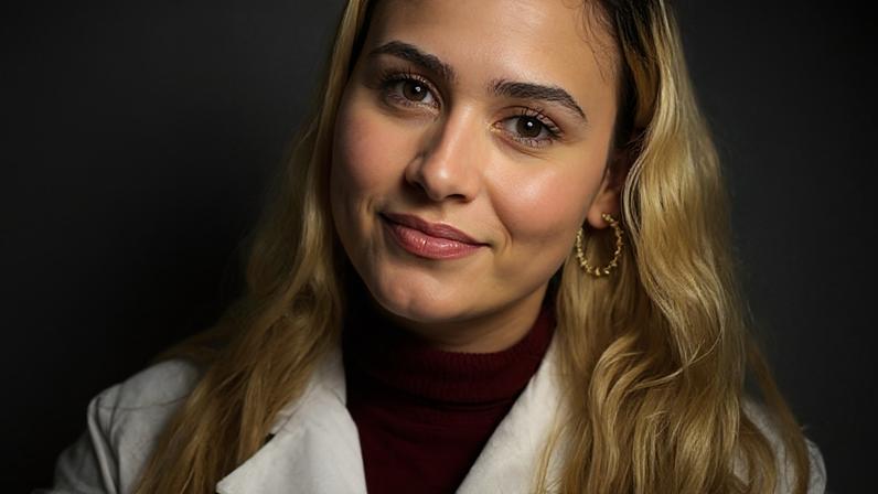 Patrícia estuda durante a noite, depois de deitar o filho