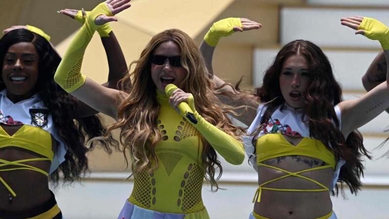 Shakira subiu ao palco na cerimónia de abertura do Mundial 2026 no Estádio Azteca