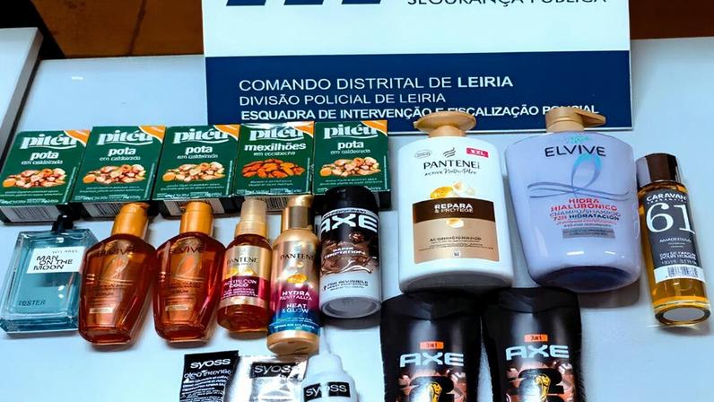 PSP deteve jovem e recuperou artigos furtados