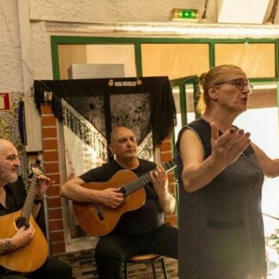 Amantes do fado reúnem-se na A Viela, Campanhã, Porto