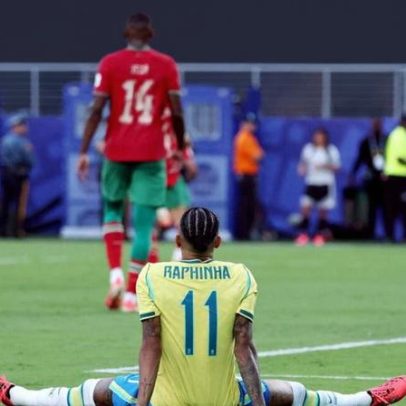 Brasil e Marrocos empatam 1-1 no palco da final