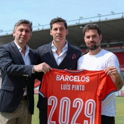 Luís Pinto oficializado no Gil Vicente