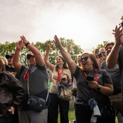 Família e amigos dos músicos do palco JN presentes em todos os concertos