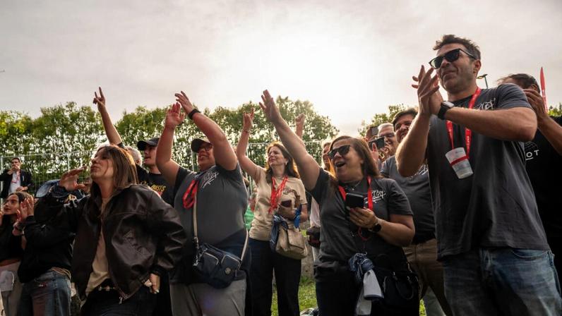 Família e amigos dos músicos do palco JN presentes em todos os concertos